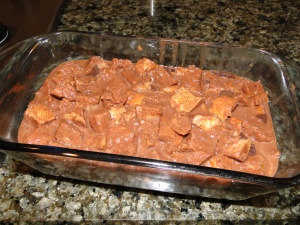 chocolate bread pudding recipe image