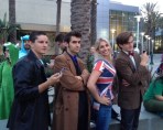 Wondercon 2014 cosplay Doctor Who group The Adventure Effect