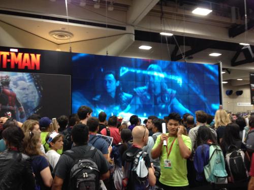 SDCC comic-con 2014 Marvel booth