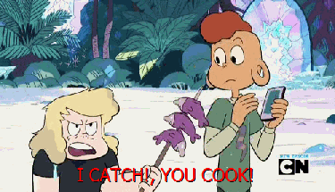 steven universe lars and sadie island adventure - I catch you cook