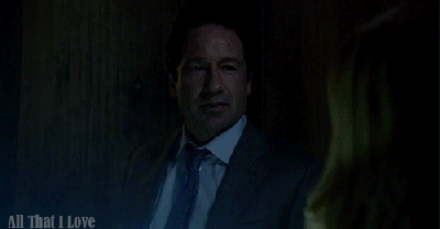 X-Files Reboot Promo Gif, Mulder & Scully with flashlights